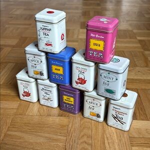 Vintage Tea Tins